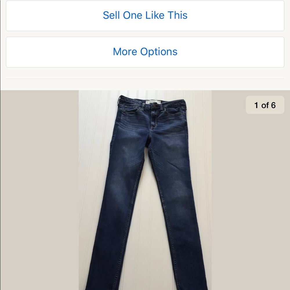 Abercrombie and Fitch jeans